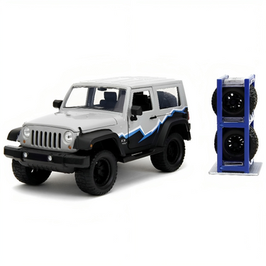 Jeep Wrangler Hardtop Car Year 2007 Scale 1:24